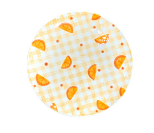 Encino Oranges Plate