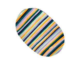 Encino Stripes Platter