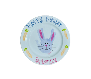 Encino Easter Bunny Plate