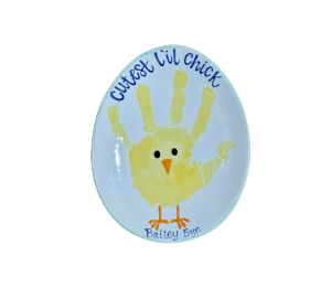 Encino Little Chick Egg Plate