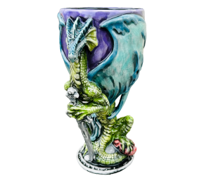 Encino Antique Dragon Goblet